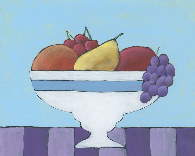 Picture of WHITE FRUIT BOWL II