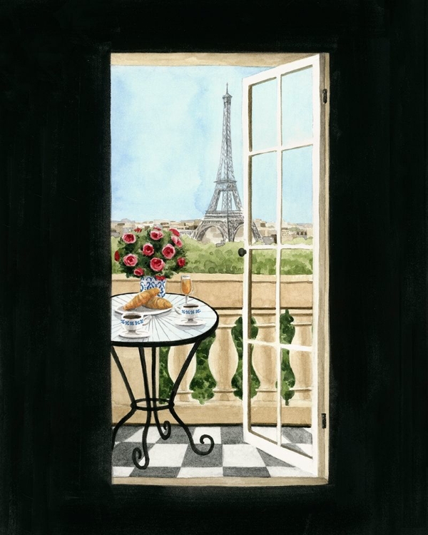 Picture of TERRACE IN PARIS II