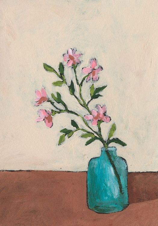 Picture of BLOSSOM IN BLUE VASE II