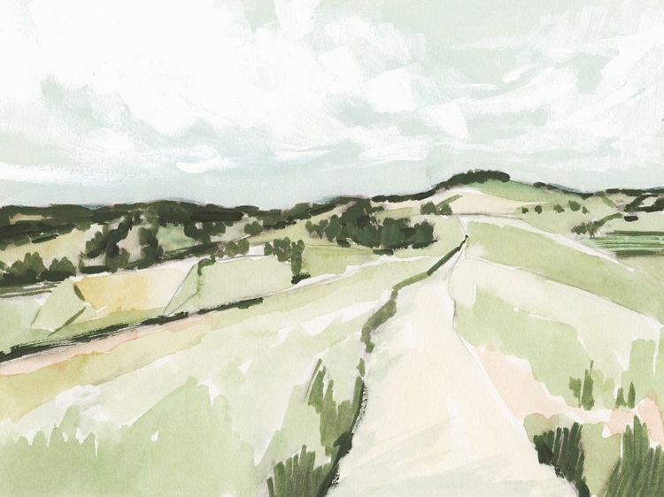 Picture of ROLLING PASTURES SKETCH II