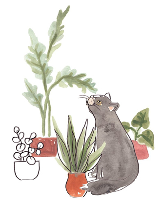 Picture of PURRFECT PLANTS IV