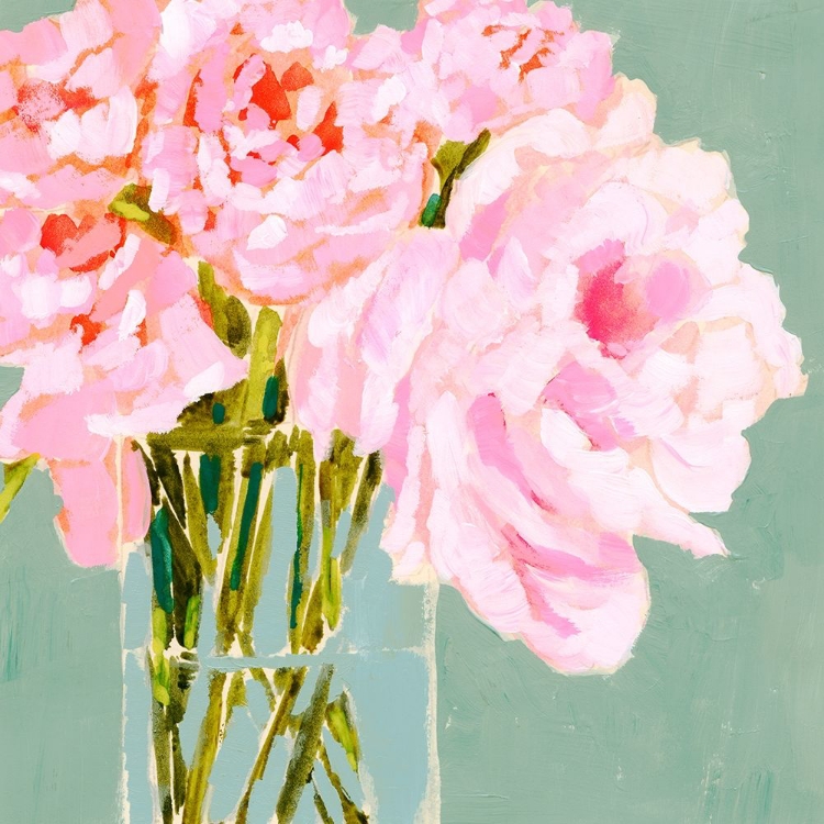 Picture of POPPING PEONIES I