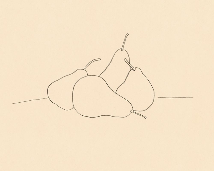 Picture of FRUIT LINE DRAWING III