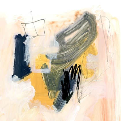 Picture of YELLOW OCHRE SPLOTCH VI