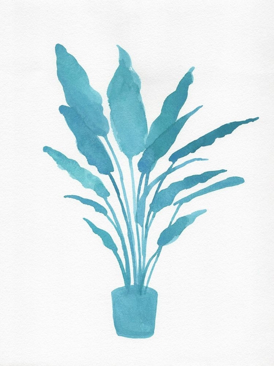 Picture of WATERCOLOR HOUSE PLANT I