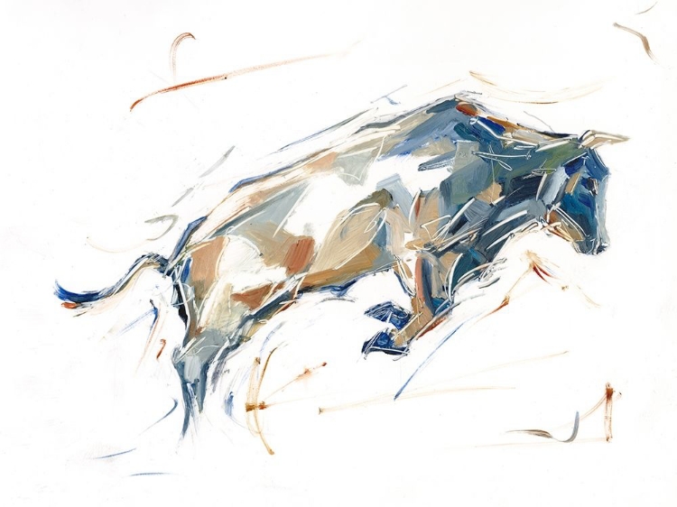 Picture of MODERN BULL STUDY I