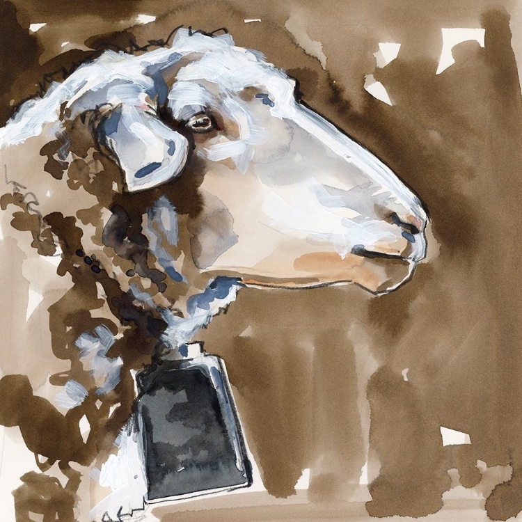 Picture of SIDE EYE SHEEP I