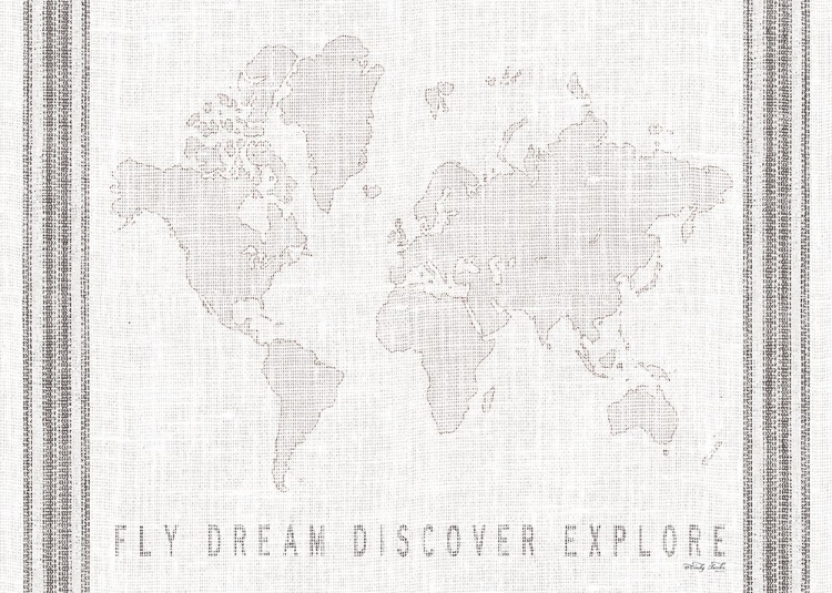 Picture of FLY, DREAM, DISCOVER, EXPLORE MAP    