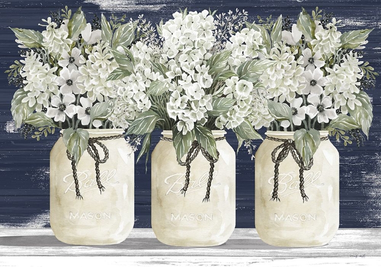 Picture of WHITE FLORAL TRIO   