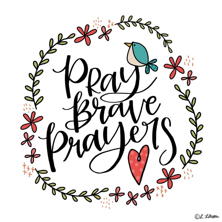 Picture of PRAY BRAVE PRAYERS