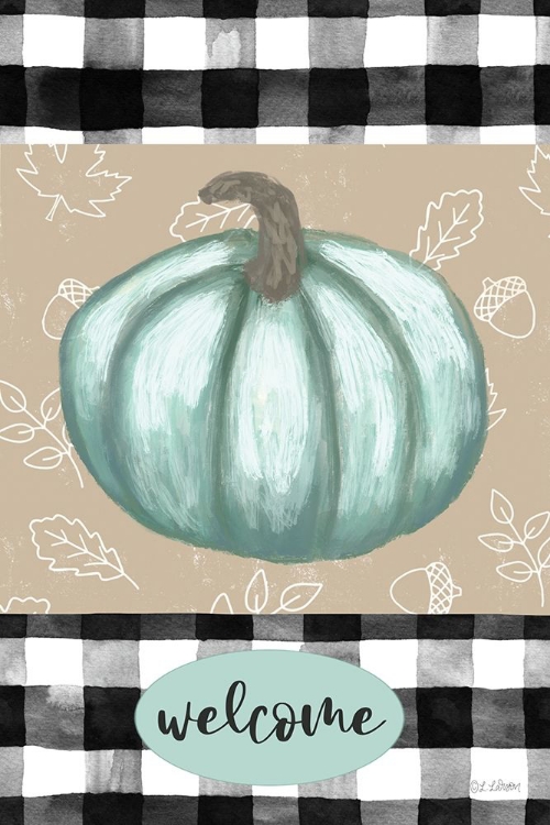 Picture of WELCOME BLUE PUMPKIN