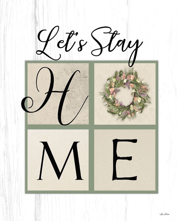 Picture of LETS STAY HOME