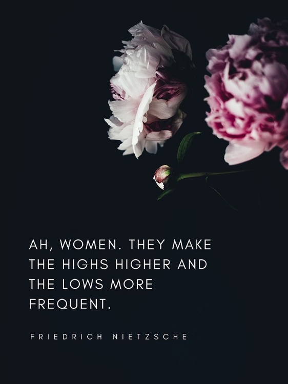 Picture of FRIEDRICH NIETZSCHE QUOTE: HIGHS HIGHER