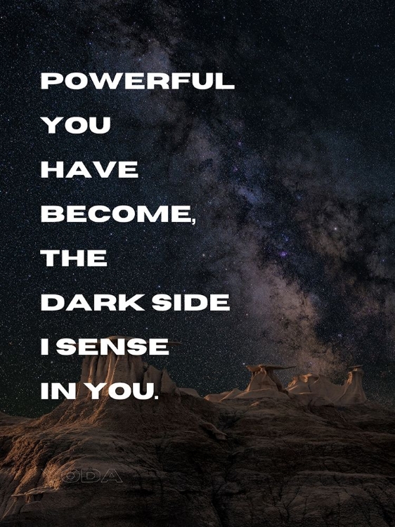 Picture of YODA QUOTE: POWERFUL