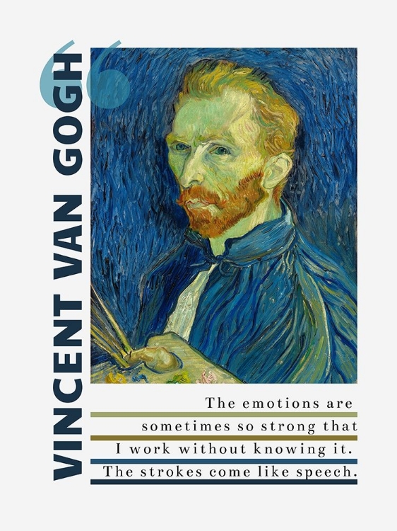 Picture of VINCENT VAN GOGH QUOTE: EMOTIONS