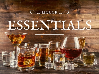 Picture of ARTSY QUOTES QUOTE: LIQUOR ESSENTIALS