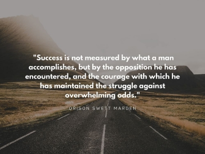 Picture of ORISON SWETT MARDEN QUOTE: SUCCESS