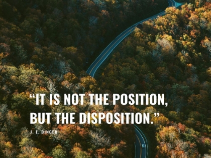 Picture of J. E. DINGER QUOTE: DISPOSITION