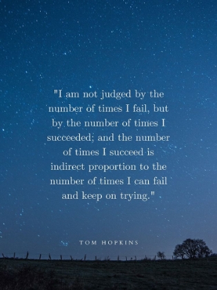 Picture of TOM HOPKINS QUOTE: I SUCCEED