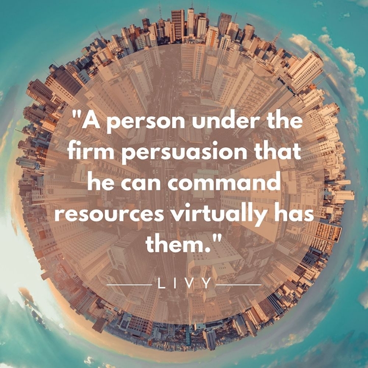 Picture of LIVY QUOTE: FIRM PERSUASION