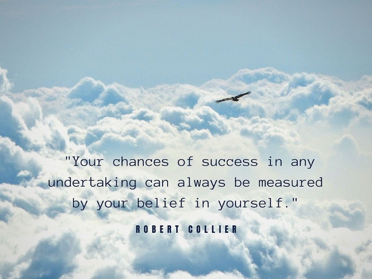 Picture of ROBERT COLLIER QUOTE: CHANCES OF SUCCESS