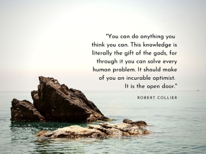 Picture of ROBERT COLLIER QUOTE: GIFT OF THE GODS