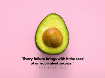 Picture of NAPOLEON HILL QUOTE: EVERY FAILURE