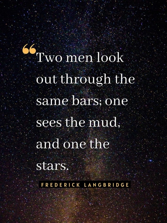 Picture of FREDERICK LANGBRIDGE QUOTE: THE STARS