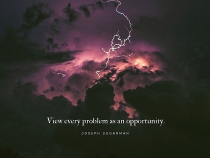 Picture of JOSEPH SUGARMAN QUOTE: EVERY PROBLEM