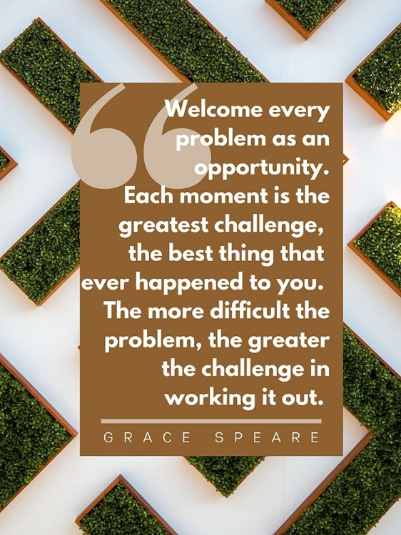 Picture of GRACE SPEARE QUOTE: EACH MOMENT