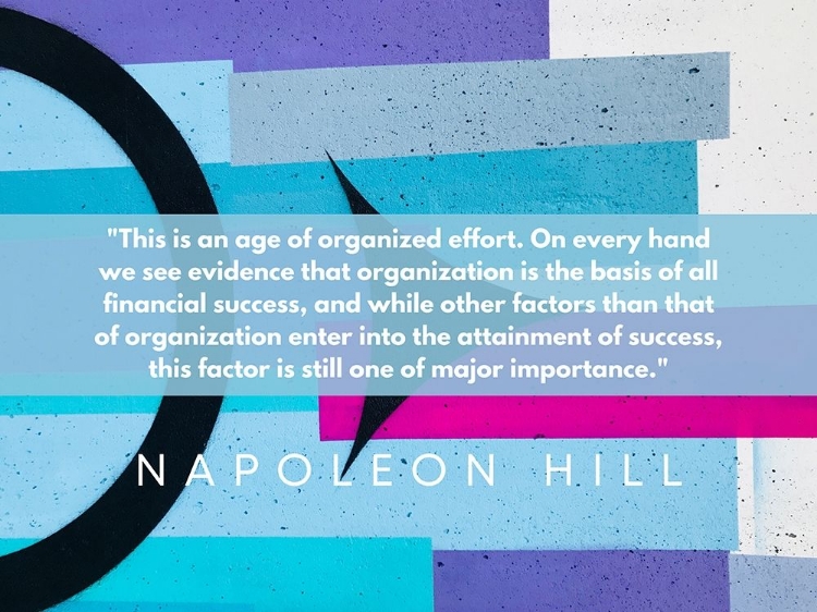 Picture of NAPOLEON HILL QUOTE: FINANCIAL SUCCESS