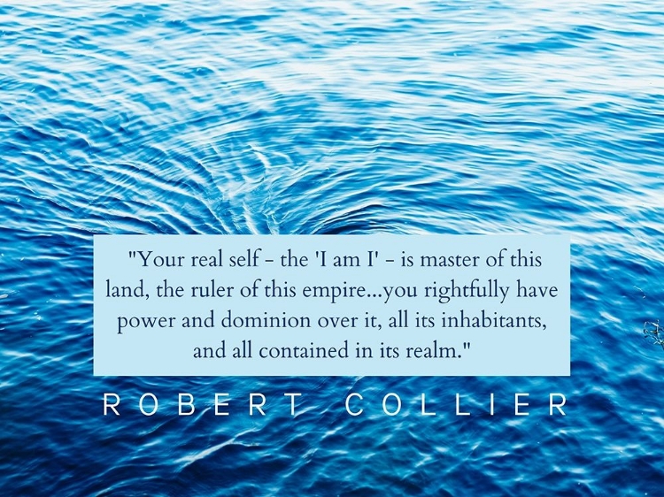 Picture of ROBERT COLLIER QUOTE: YOUR REAL SELF