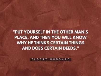 Picture of ELBERT HUBBARD QUOTE: CERTAIN DEEDS