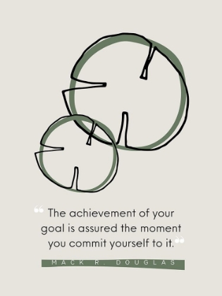 Picture of MACK R. DOUGLAS QUOTE: COMMIT YOURSELF