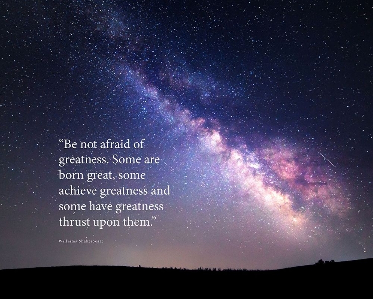 Picture of WILLIAM SHAKESPEARE QUOTE: GREATNESS