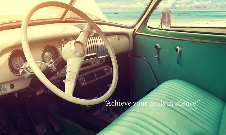 Picture of IMAM ALI QUOTE: ACHIEVE YOUR GOALS