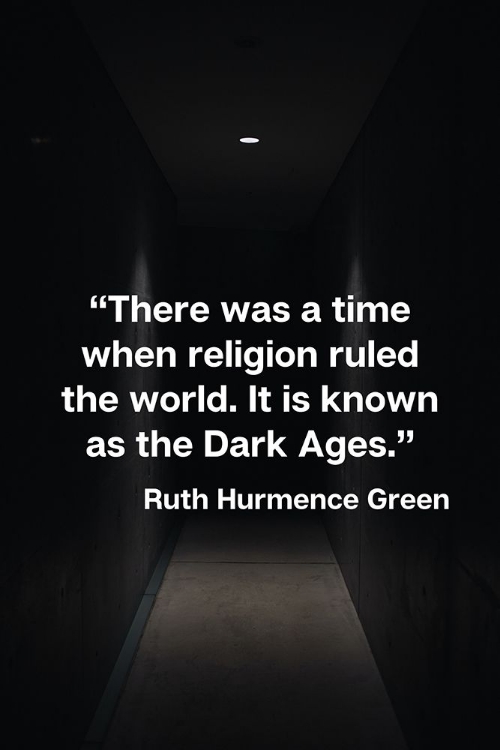 Picture of RUTH HURMENCE GREEN QUOTE: RELIGION