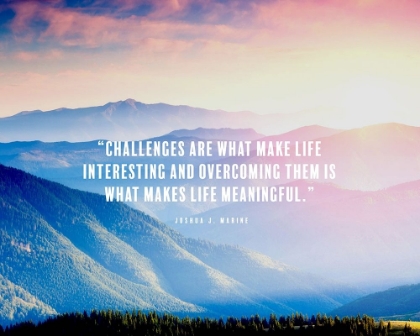 Picture of JOSHUA J. MARINE QUOTE: MAKES LIFE MEANINGFUL