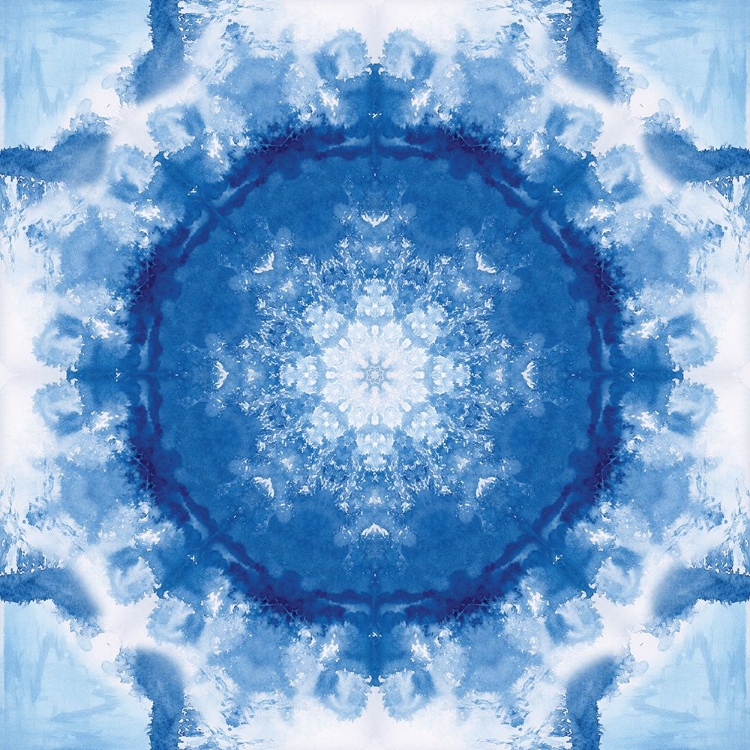 Picture of INDIGO WASH KALEIDOSCOPE II