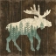 Picture of SIMPLE LIVING MOOSE SILHOUETTE