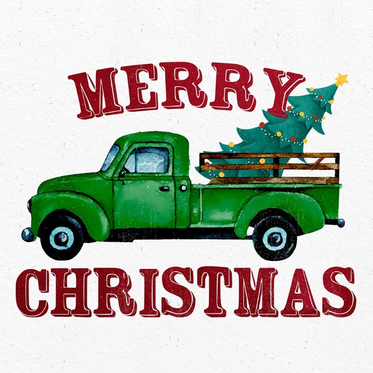 Picture of MERRY CHRISTMAS TRUCK