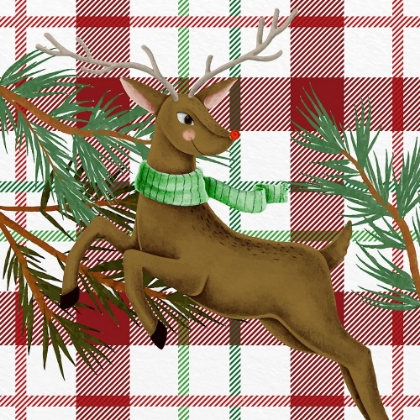 Picture of REINDEER PLAID