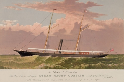 Picture of STEAM YACHT CORSAIR, 1881