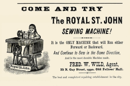 Picture of THE ROYAL ST. JOHN SEWING MACHINE