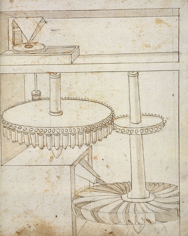 Picture of FOLIO 44: MILL POWERED BY HORIZONTAL WHEEL