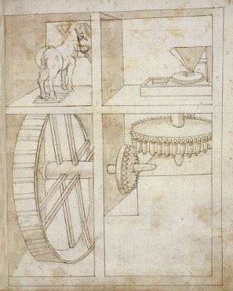 Picture of FOLIO 43: MILL POWERED BY HORSE