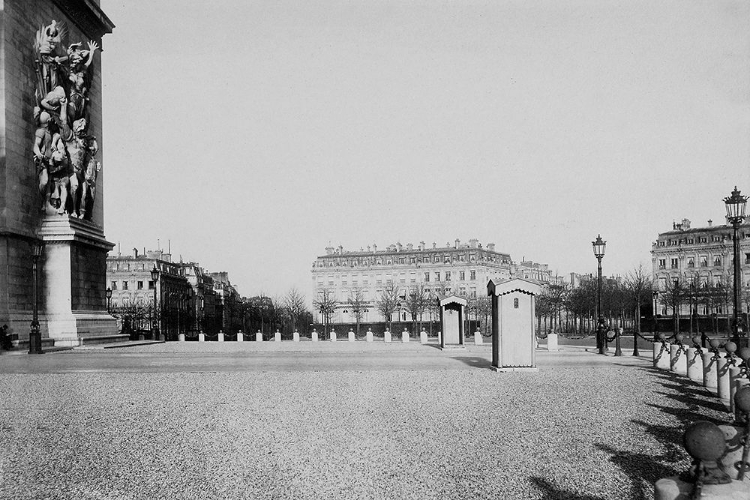 Picture of PARIS, ABOUT 1877 - PLACE DE LETOILE