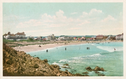 Picture of BATHING AT YORK BEACH, YORK BEACH, ME., 1898