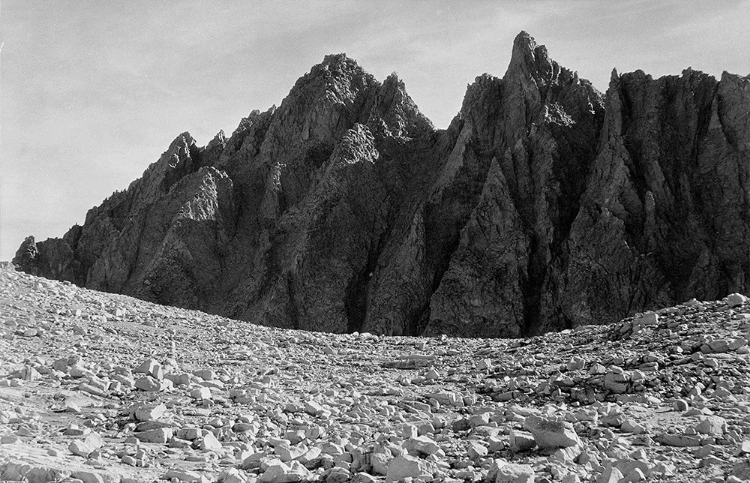 Picture of BISHOP PASS, KINGS RIVER CANYON, PROPOSED AS A NATIONAL PARK, CALIFORNIA, 1936