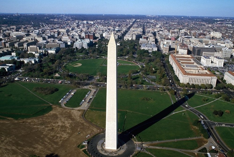 Picture of AERIAL VIEW OF THE WASHINGTON MONUMENT, WASHINGTON, D.C.